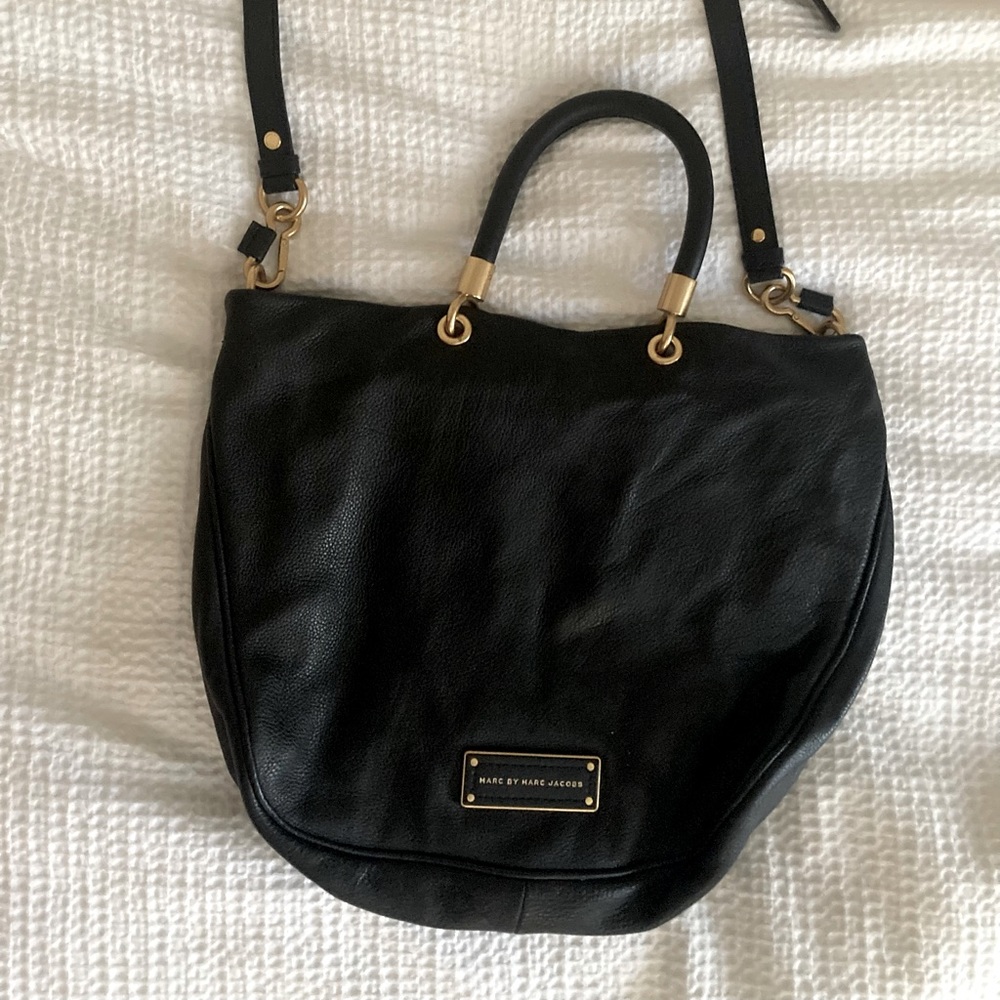 Marc by Marc Jacobs Black Leather Medium Bag
